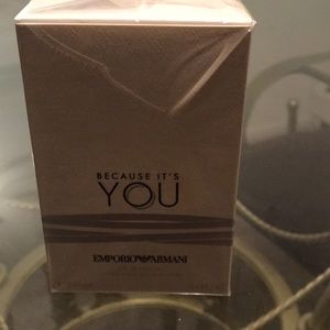 Authentic! Emporia Armani “Because It’s You”.